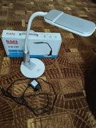 Lampka Biurkowa Kaja K-BL1391 Biało - Srebrna Dotykowa  LED 6W 550LM