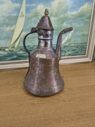 Cynowa karafka / dzbanek dekoracyjny – vintage – Niemcy