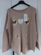 Sweterek 3 serduszka 