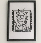 Rick frame 3d art