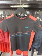 Koszulka dziecięca KTM FWY Jersey Cycling SSL bkl/or/blu