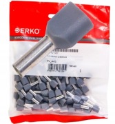 Tulejka kablowa izolowana podwójna ERKO TV 4-12 10szt.