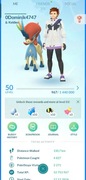 Konto Pokemon go 50 lvl