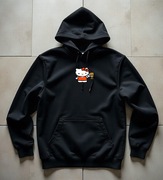 Męska Czarna Bluza M Hello Kitty i Romper 