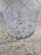 MISKA KRYSZTAŁOWA DUŻA Z LAT 70 24cm/13cm