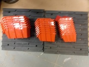 Tablica narzędziowa pojemniki warsztatowe kuwety