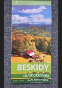 Mapa Beskidy i Śląsk Cieszyński