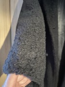 Płaszczyk czarny damski baranek