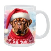 KUBEK Z PSEM Dogue de Bordeaux - PREZENT, PERSONALIZOWANY, 24HWYS