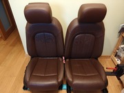 AUDI A6 C7 KOMPLET FOTELI SKÓRA WENTYLOWANE GRZANE PAMIĘĆ + BOCZKI