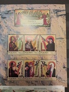 Znaczki kolekcjonerskie - święci polscy i europejscy