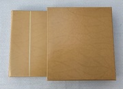 Safe - Jasnobrązowa okładka z etui (14 pierścieni)