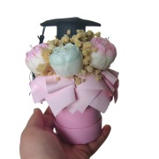 Candle Flower box ze świec sojowych – prezent na Zakończenie Roku/Urodziny 