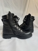 Skórzane botki KAZAR | rozmiar 38 | ciężki vibe