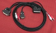 Kabel Amiga - TV +Monitor 9pin Stereo 185 cm