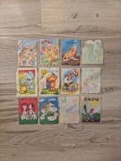 Karteczki do segregatora z notesików disney bajki vintage lata 90te