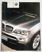 Prospekt BMW X5 j.niemiecki