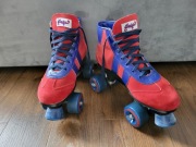 Wrotki czerwono-niebieskie RETRO Rookie r.39 (5J)