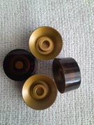 Gałki, pokrętła, potencjometry do gitary, amber, 4 szt. = 1 komplet