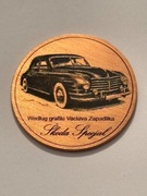 Zabytkowe auta. Miedź 32 mm. Gyges