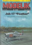 Myśliwiec JAK-17 FEATHER Modelik Nr 18-2004