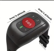 Opaska SOS dla seniora z GPS na kartę SIM, rozmowy