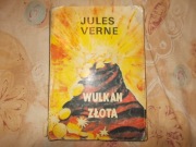Jules Verne Wulkan złota książka z PRL