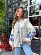 Damska koszula bluzka haftowaną vyshyvanka M