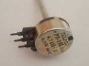 Potencjometr osiowy 4,7kohm 0,25W Telpod