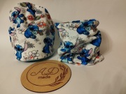 Komplet czapka komin Welur drukowany Stitch 