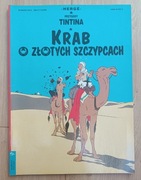 Komiks Przygody Tintina Krab o Złotych Szczypcach