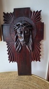 Figurka sakralna rzeźba Chrystus w koronie cierniowej
