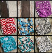 Zestaw 7 sztuk kieszonek firmy Little Bloomz rozmiar OS. + gratis