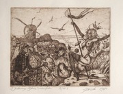 Akwaforta - Andrzej Lipniewski