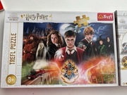 Zestaw 2x Harry Potter Puzzle 300 el.+ Gra Top Trumps battle mat