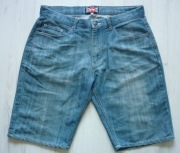 Męskie krótkie spodnie jeansowe LEE COOPER spodenki rozmiar L jeans