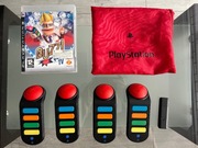 Buzz Quiz TV Polska Wersja Buzzery PS3 Sony PlayStation Gra Zestaw
