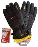 Rękawiczki Narciarskie Męskie Zimowe XL Rękawice Ocieplane Wodoodporne ECHT