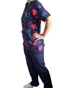 Komplet medyczny damski XL szyty w Turcji