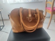 Torebka a4 musztardowa