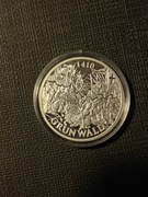 Srebrna Moneta Grunwald 1410 Wielkie Bitwy Polaków 0,925 