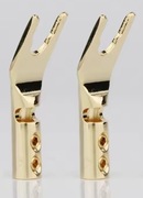 Komplet 8 sztuk wtyków widełkowych skrecanych