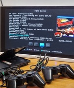 Playstation 2 Slim SCPH-70004 z wbudowanym dyskiem M.2 1TB M2PS2