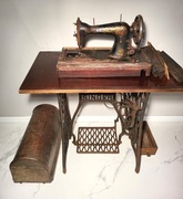 Oryginał Maszyna Do Szycia Singer Żeliwny Stolik 1908 r. Sprawna