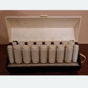 Termolokówka Lokon PRL ZSRR vintage retro wałki do włosów komplet