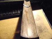 Stary strug profilowany nóż markowy 35mm z i Połowy XX wieku