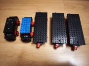 LEGO 7860 3 wagoniki 2 lokomotyw TRAIN