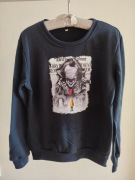 Damska bluza granatowa S z nadrukiem z Pennywise