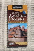 Mapa zamków Polski - wyd. Galileos 