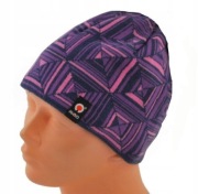 Czapka zimowa Igoo model 138 fiolet/róż